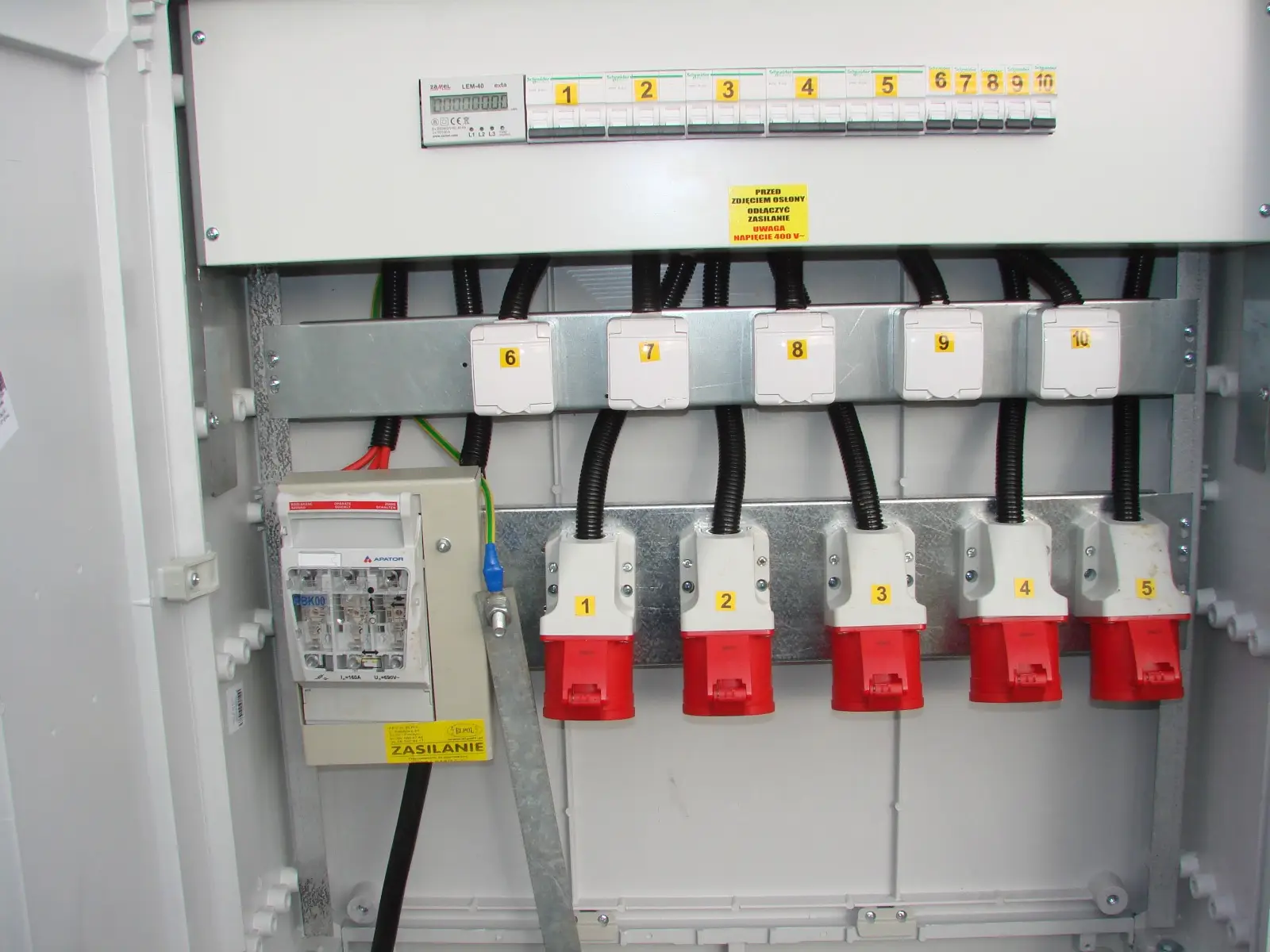 PRODUKCJA ROZDZIELNIC ELEKTRYCZNYCH zf